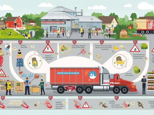 Salmonellosis and the Food Supply Chain: What Goes Wrong When Salmonella Strikes