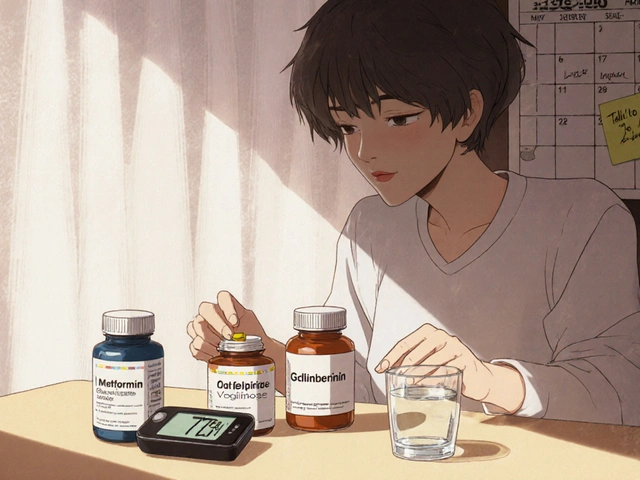 Compare Glucophage Trio (Glimepiride, Metformin, Voglibose) with Alternatives