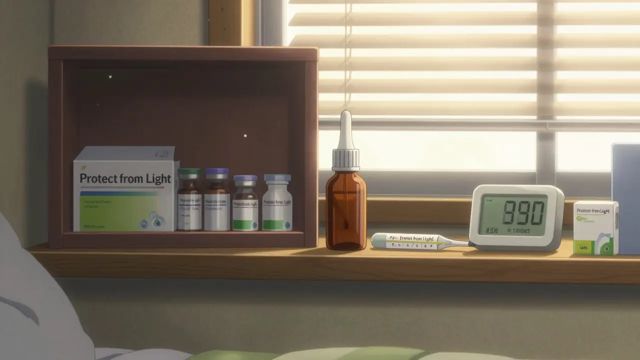 How to Store Light-Sensitive Medications and Eye Drops Properly