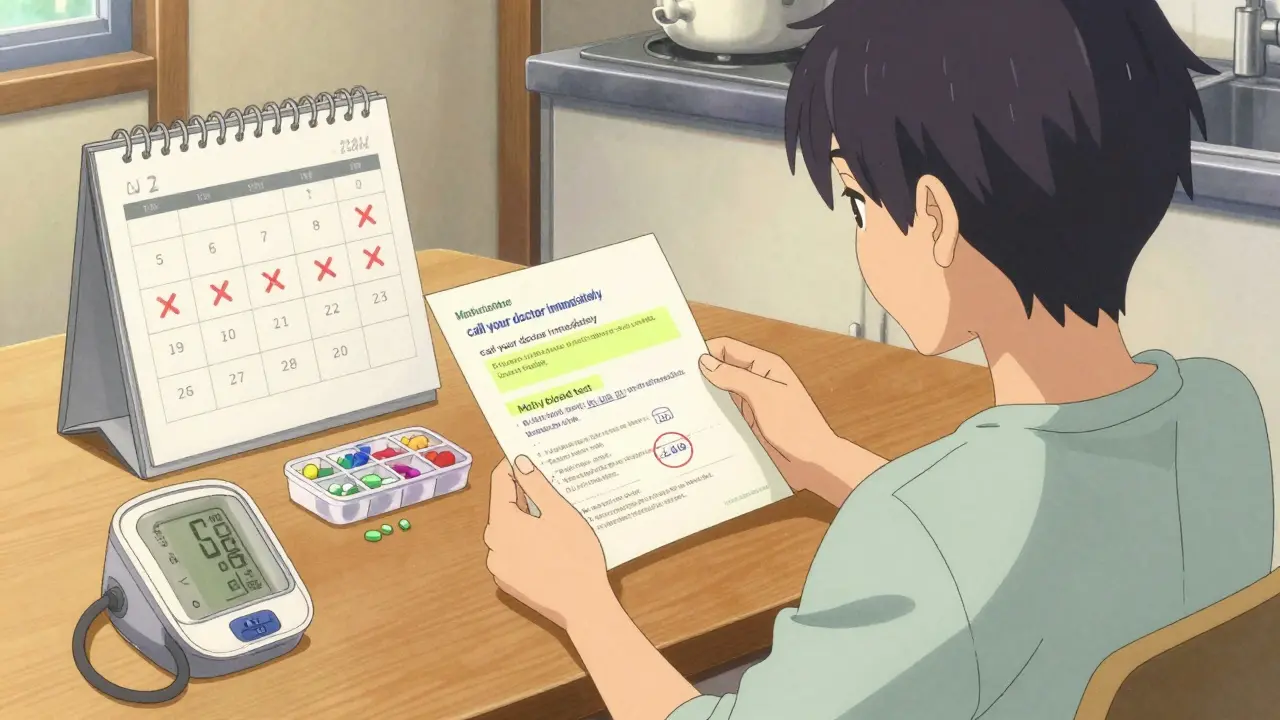 How to Read Medication Guides for Risk and Monitoring Advice